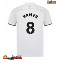 Camisa de Futebol Sheffield United Gustavo Hamer #8 Equipamento Secundário 2025-26 Manga Curta